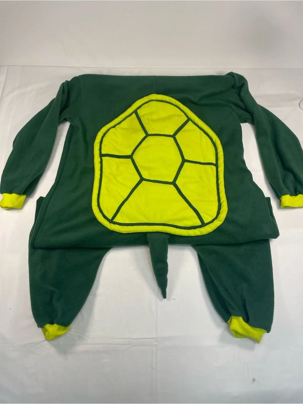 Turtle Adult Fleece one piece  costume oversized lightweight full zip Halloween